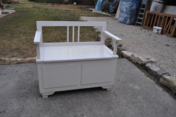 Art Deco Storage Bench, 1930s-OXJ-1285573