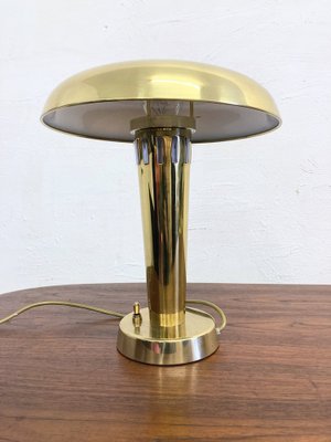 Art Deco Style Brass Table Lamp, 1970s-1980s-AET-1722723