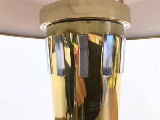 Art Deco Style Brass Table Lamp, 1970s-1980s-AET-1722723