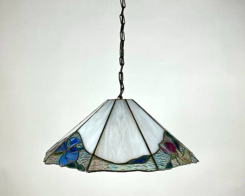 Art Deco Style Ceiling Lamp, 1980s-GYX-1358282