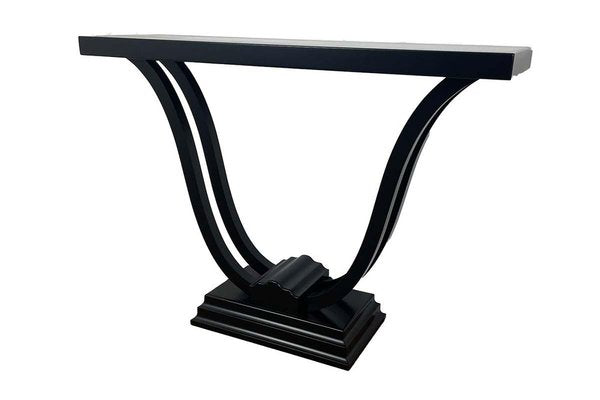 Art Deco Style Console with Delicate Curved Legs-VMP-1298055