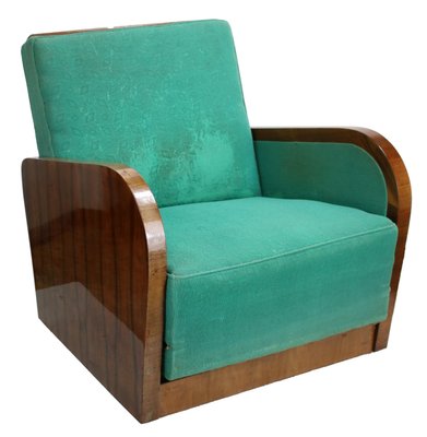 Art Deco Style Convertible Armchair, 1950s-YZB-2035624