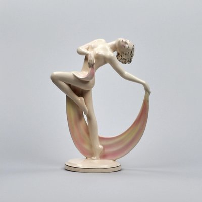 Art Deco Style Figurine of a Dancer-WMV-1127433