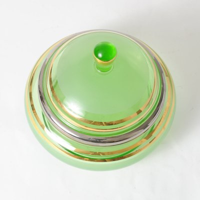 Art Deco Style Glass Box from De Rupel, 1950s-IXK-685188