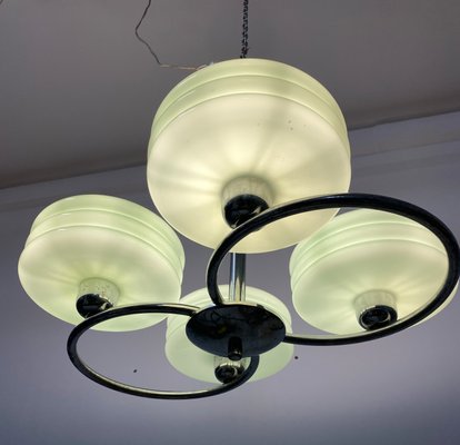 Art Deco Style Green Ceiling Light-AX-1175272