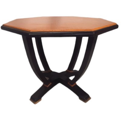 Art Deco Style Low Table with Octagonal Top-TCS-1263754