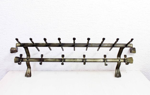 Art Deco Style Metal Coat Rack, 1960s-BQF-1820149