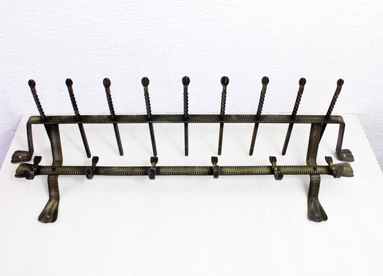 Art Deco Style Metal Coat Rack, 1960s-BQF-1820149