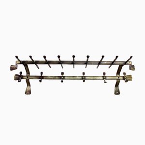 Art Deco Style Metal Coat Rack, 1960s-BQF-1820149