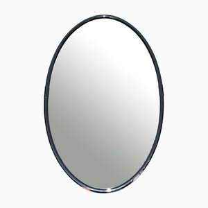 Art Deco Style Oval Mirror, 1970s-BA-1365378