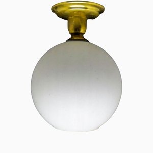 Art Deco Style Pendant Lamp, Poland, 1950s-BKO-1424881