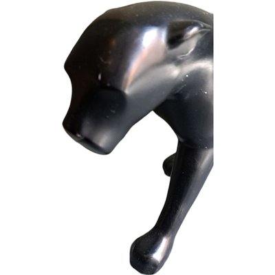 Art Deco Style Resin Panther Sculpture by Max Le Verrier, 1980s-TCS-2040413