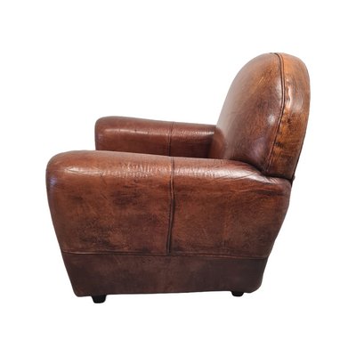 Art Deco Style Sheepskin Armchair-VHW-2016662