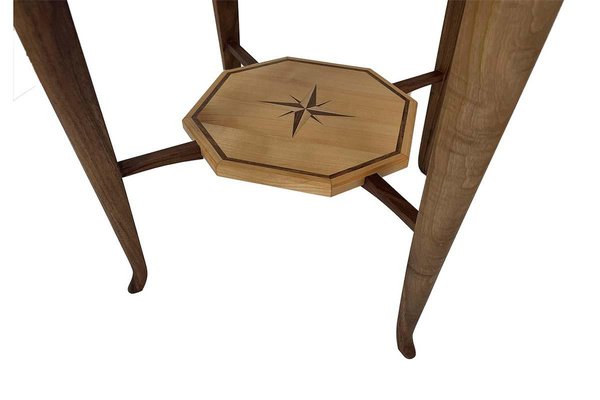 Art Deco Style Side Table with Marquetry Work in the Style of Ruhlmann-VMP-1298053