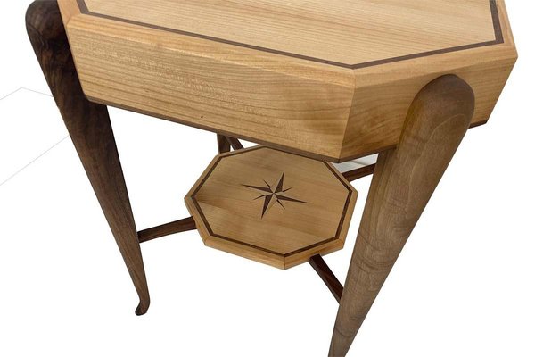 Art Deco Style Side Table with Marquetry Work in the Style of Ruhlmann-VMP-1298053