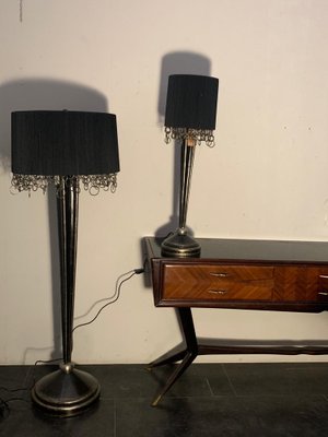 Art Deco Style Table Lamp by Leeazanne for Lam Lee Group Dallas, 1990s-IJR-845857