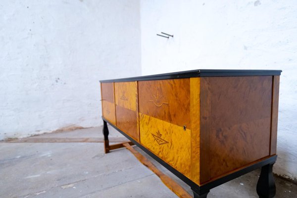 Art Deco Swedish Grace Haga Sideboard by Carl Malmsten, 1930s-UYK-1143043