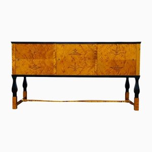 Art Deco Swedish Grace Haga Sideboard by Carl Malmsten, 1930s-UYK-1143043