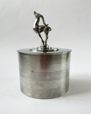 Art Deco Swedish Pewter Jar, 1933-SFW-1699844