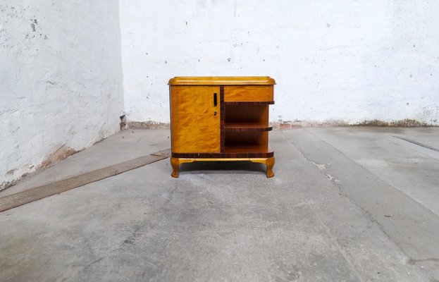 Art Deco Swedish Side Table, 1930s-UYK-1266788