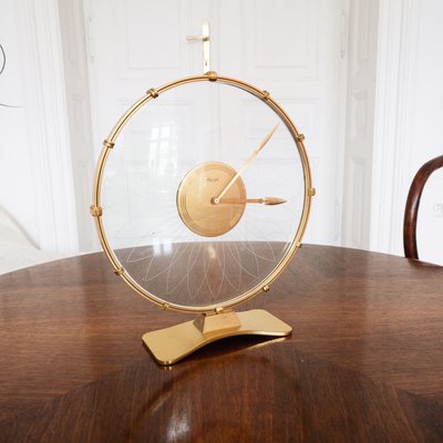 Art Deco Table Clock by Heinrich Möller for Kienzle International, 1930s-KND-888801