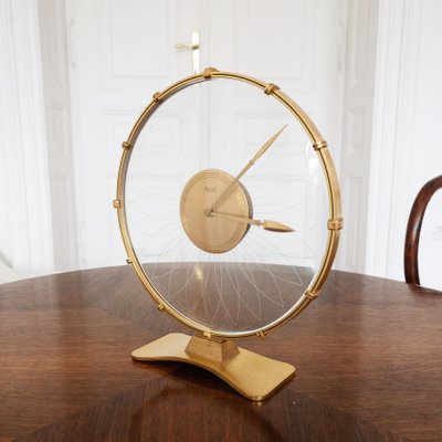 Art Deco Table Clock by Heinrich Möller for Kienzle International, 1930s-KND-888801