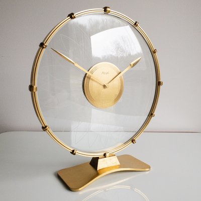 Art Deco Table Clock by Heinrich Möller for Kienzle International, 1930s-KND-888801