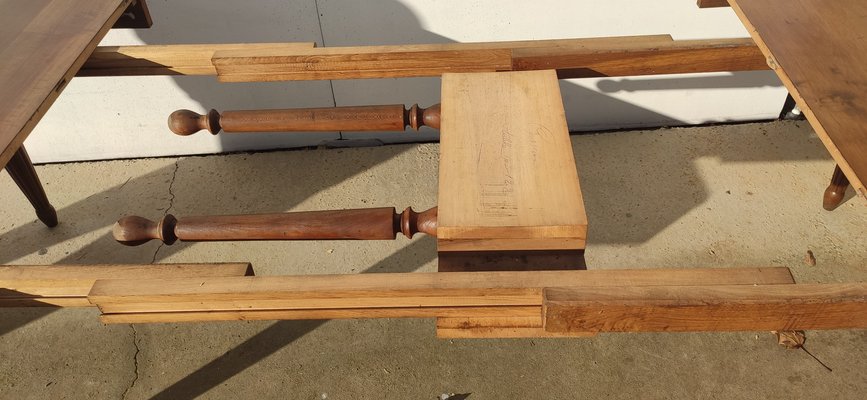 Art Deco Table in Walnut and Burr Walnut, 1930s-ABK-2022515