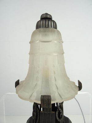 Art Deco Table Lamp by Edgar Brandt, 1920-FPY-1145978