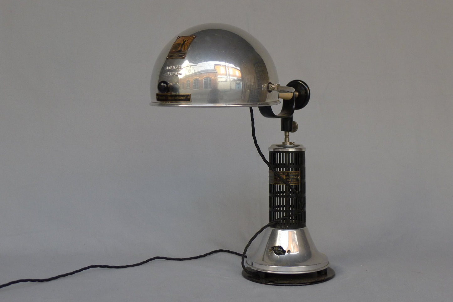 Art Deco Table Lamp from Hanau Heraeus, 1920s