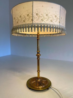 Art Deco Table Lamp in Brass and Copper, Sweden, 1930s-UYK-900878