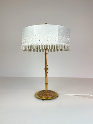 Art Deco Table Lamp in Brass and Copper, Sweden, 1930s-UYK-900878