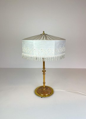 Art Deco Table Lamp in Brass and Copper, Sweden, 1930s-UYK-900878