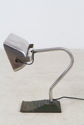 Art Deco Table Lamp in Cast Iron-FOH-676798