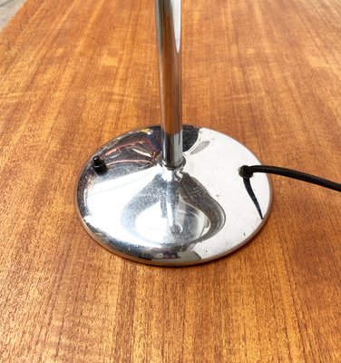 Art Deco Table Lamp in Chrome and Glass-UAH-1264256