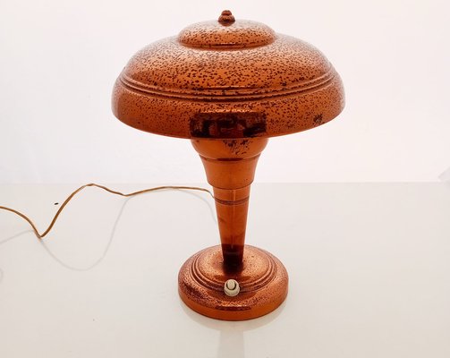 Art Deco Table Lamp in Copper-LLP-1334960