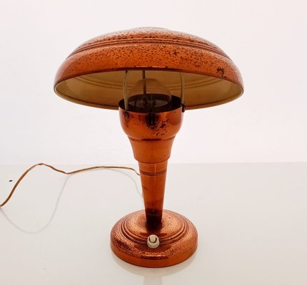 Art Deco Table Lamp in Copper-LLP-1334960