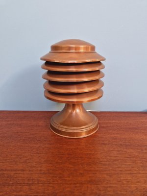 Art Deco Table Lamp in Copper from Coulter, Toronto, 1930s-FAX-1813865