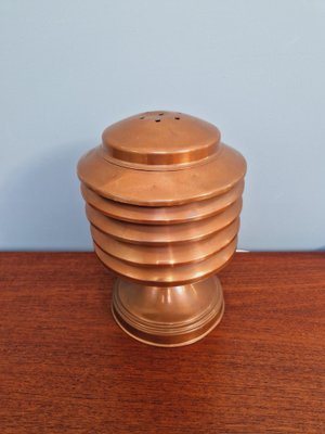 Art Deco Table Lamp in Copper from Coulter, Toronto, 1930s-FAX-1813865