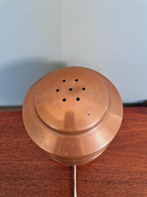 Art Deco Table Lamp in Copper from Coulter, Toronto, 1930s-FAX-1813865