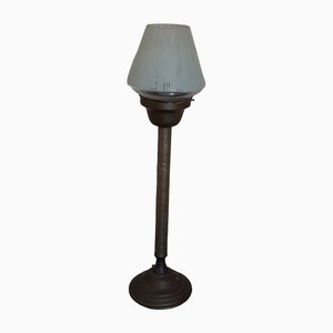 Art Deco Table Lamp with a Column Foot, 1920s-HOI-1386751