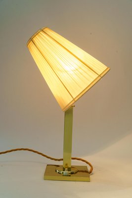 Art Deco Table Lamp with Fabric Shade, Vienna, 1920s-SPD-1723991