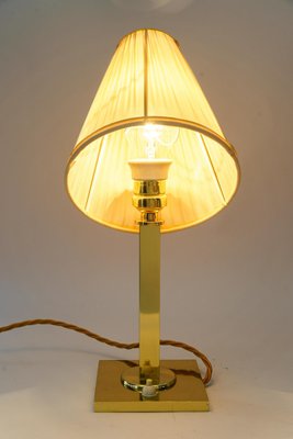 Art Deco Table Lamp with Fabric Shade, Vienna, 1920s-SPD-1723991