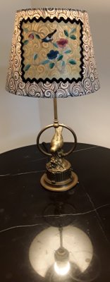 Art Deco Table Lamp with Figurish Bronze Foot, 1928-HOI-1389641