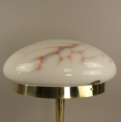 Art Deco Table Lamp with Mouth-Blown Shade, Germany, 1930s-KDB-1759580