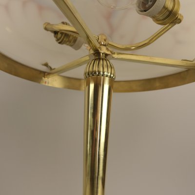 Art Deco Table Lamp with Mouth-Blown Shade, Germany, 1930s-KDB-1759580