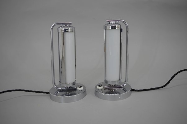 Art Deco Table Lamps, 1930s, Set of 2-TZ-1802514