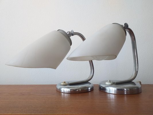 Art Deco Table Lamps, 1930s, Set of 2-TZ-933425