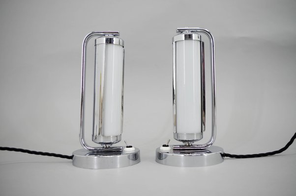 Art Deco Table Lamps, 1930s, Set of 2-TZ-1802514