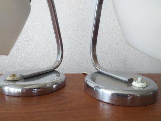 Art Deco Table Lamps, 1930s, Set of 2-TZ-933425